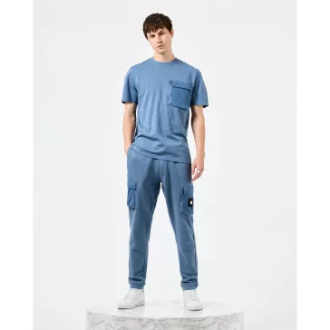 Takaji T-Shirt - baltic blue