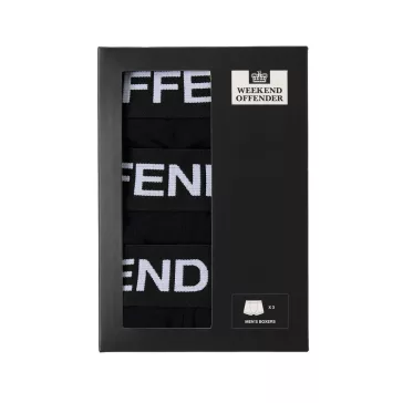 Boxer Shorts Pack Of 3 - black