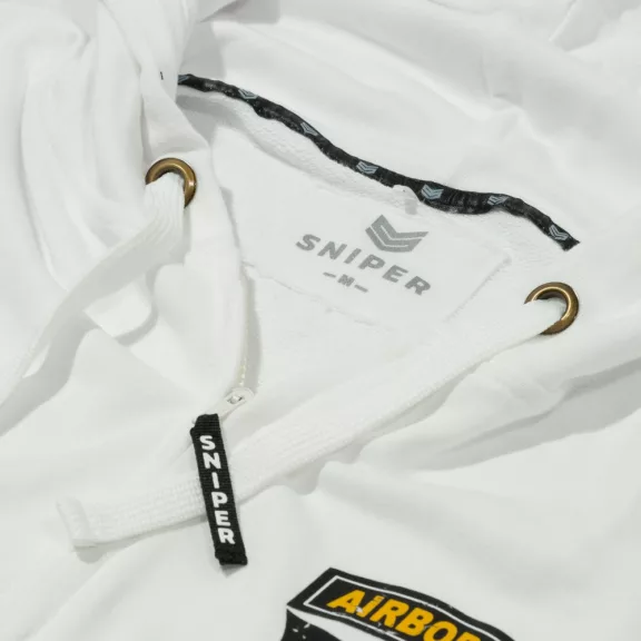 Airborne Zip Hoody - white