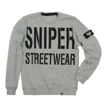 All Over Crew Neck - grey