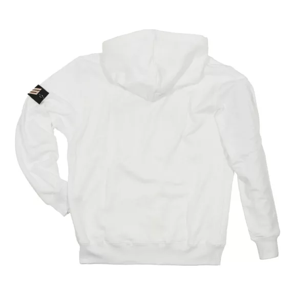 Army Zip Hoody - white