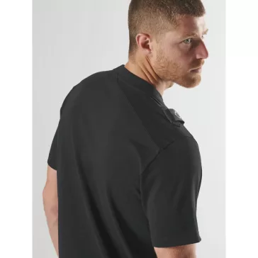 Badge Tee - Jet Black