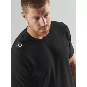 Badge Tee - Jet Black