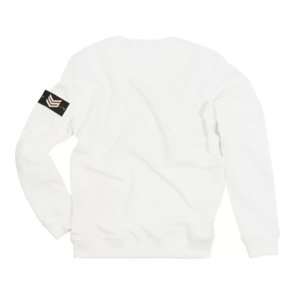 Big Logo Sweater - white