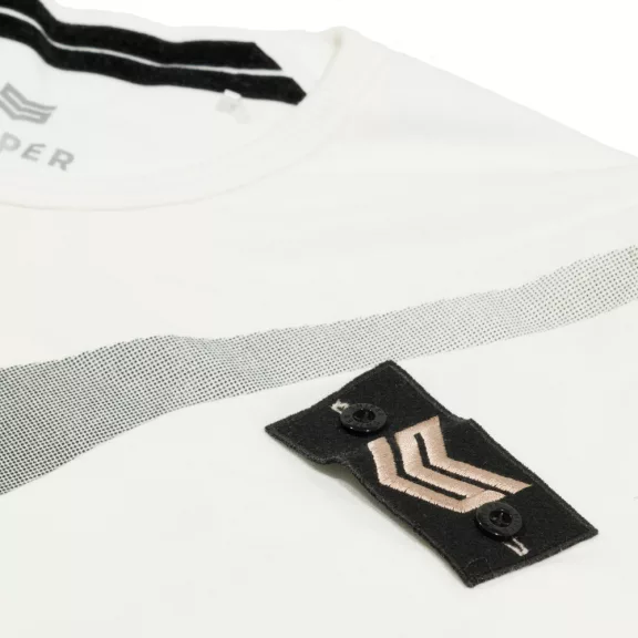 Big Logo Sweater - white