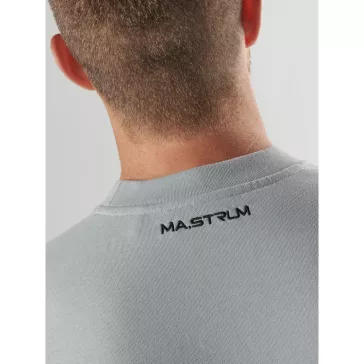 Blast Embroidered Badge Sweat - Battleship