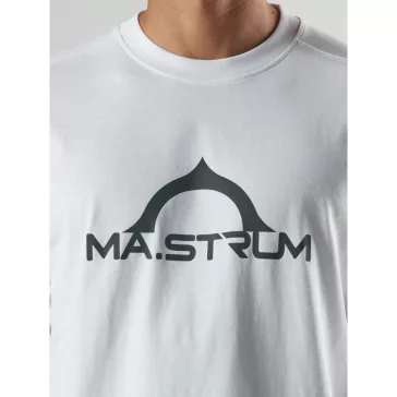 Bora Half Compass Print Tee - Optic White
