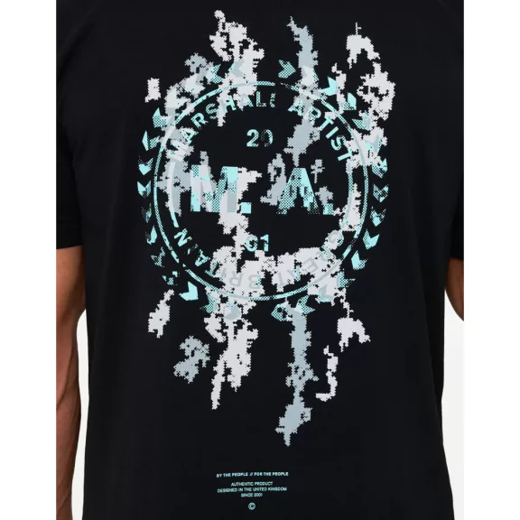 Camo Erosion T-Shirt - black