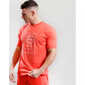 Cartellino T-Shirt - coral