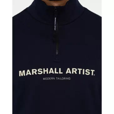 Coastal Erosion 1/4 Zip Sweat - Navy