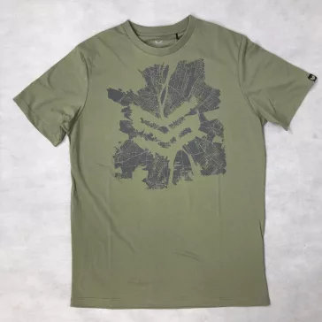 Downtown T - olive