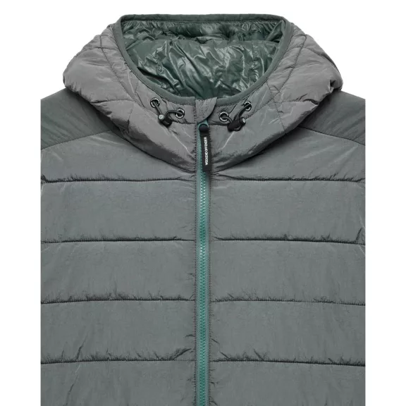 La Guardia Padded Jacket - zinc