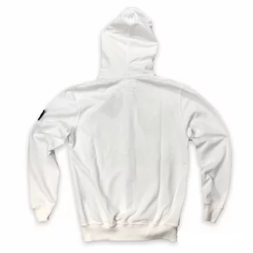 Logo Zip Hoody - white