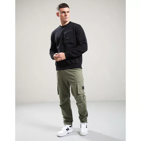 Proccera Crew Neck Sweat - Black