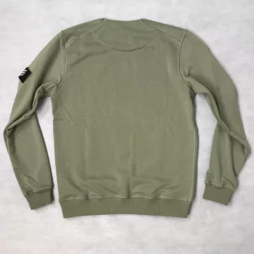 Rubber Logo Sweater - olive