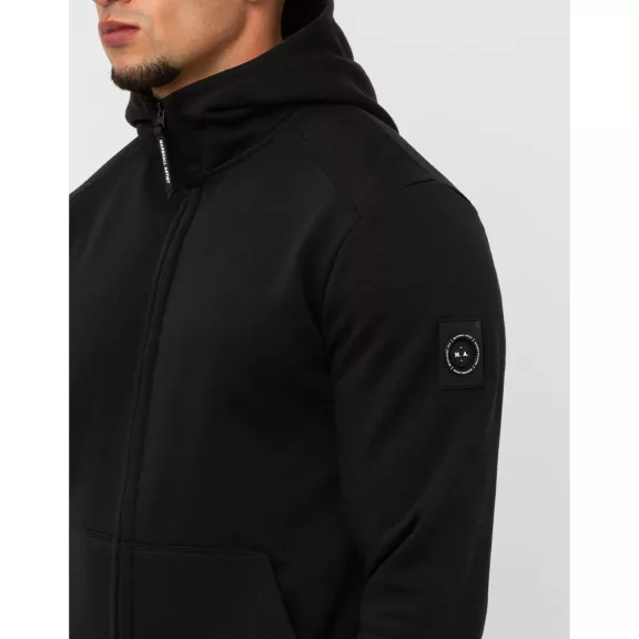 Siren Full Zip Hoodie - Black