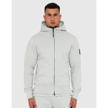 Siren Full Zip Hoodie - Dove Grey