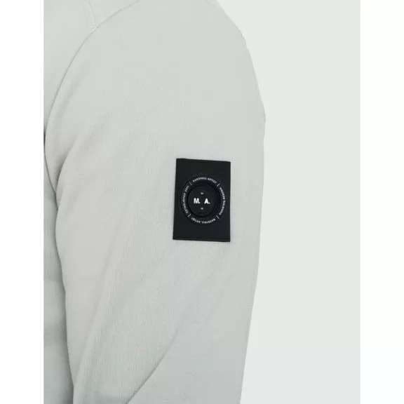 Siren Full Zip Hoodie - Dove Grey