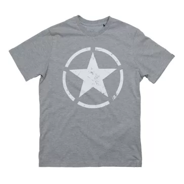 Star T - greyheather/white