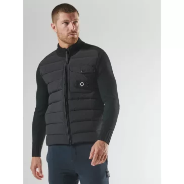 Storm Knitted Jacket - Jet Black